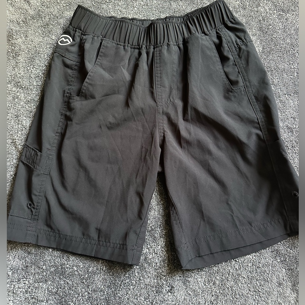Boys Black Magellan Shorts